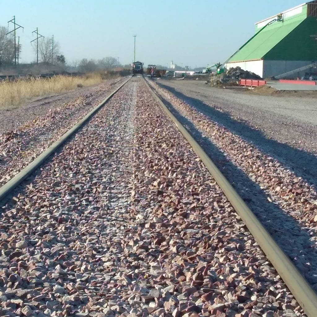Railroad track repair